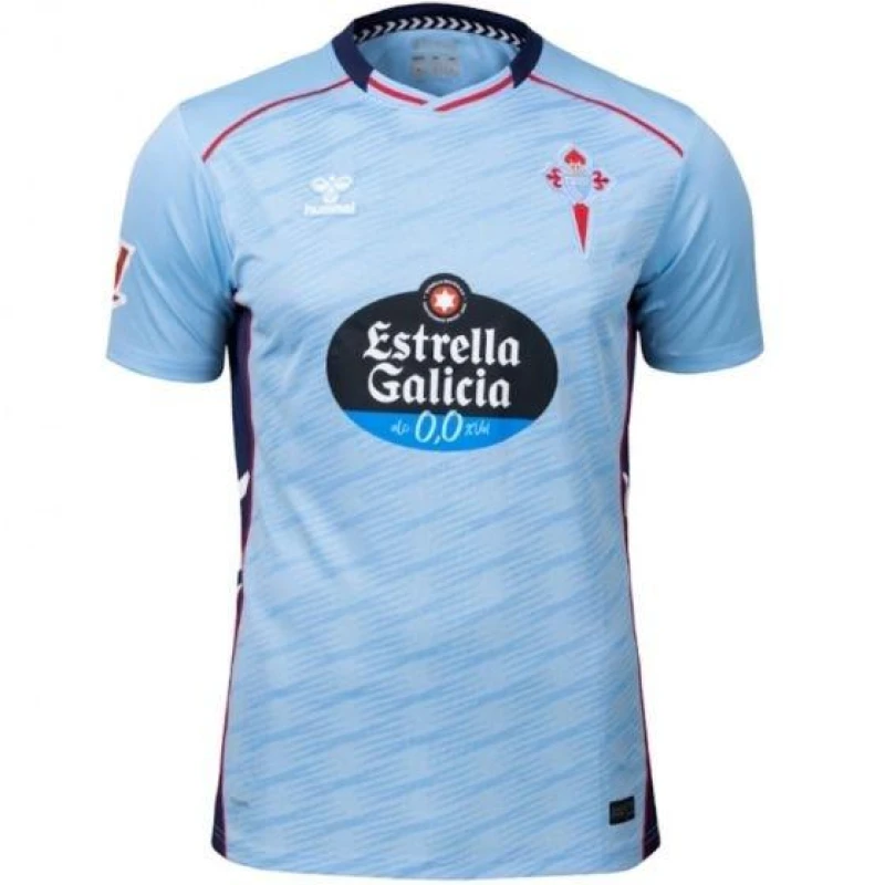 Image of Hummel Celta Vigo Home Shirt 2025 2026 Adults Blue male Small