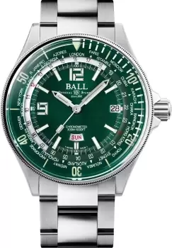 Image of Ball Watch Company Engineer Master II Diver Worldtime Limited Edition - Green
