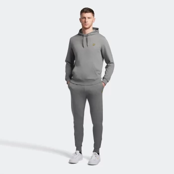 Image of Mens Skinny Sweat Pant - Mid Grey Marl - XXL