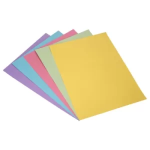 Image of A2 Assorted Pastel Coloured Card 220gsm Pack of 30