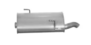 Image of IZAWIT Rear silencer 27.042 End silencer,Rear exhaust silencer PEUGEOT,206 Schragheck (2A/C),206+ Schragheck (2L_, 2M_)