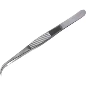 Image of Sohngen 2002023 Curved Fine Forceps - 110mm - Stainless Steel