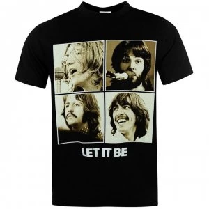 Image of Official The Beatles T Shirt - Let It Be