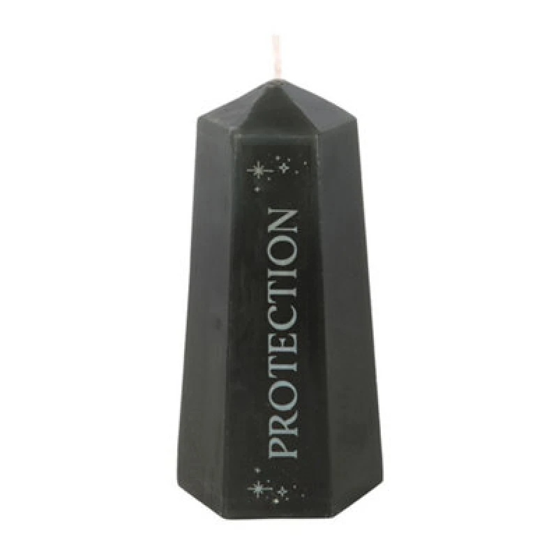 Image of Something Different Something Different Protection Crystal Candle in Black One Size Unisex 5063652532911