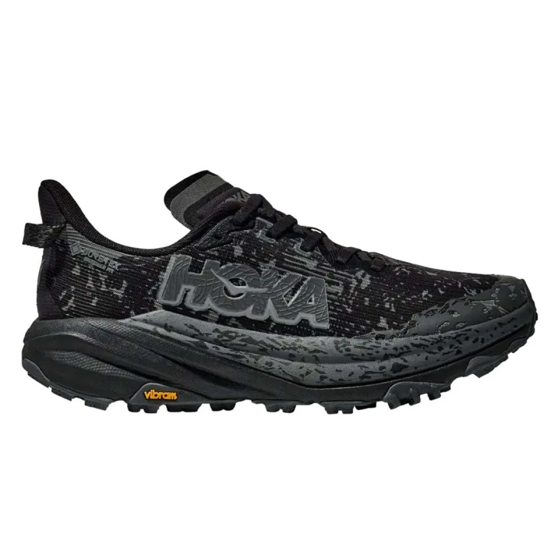 Image of HOKA Hoka Speedgoat 6 GTX Mens Black / Outer Orbit - Black / Standard / 11