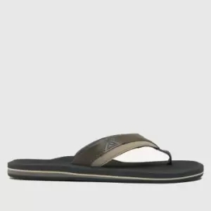 Image of Reef Dark Grey Cushion Dawn Sandals