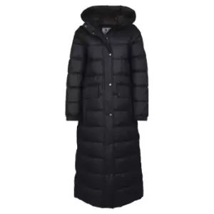 Image of Barbour Womens Roseroot Quilted Jacket Dk Oak/Black 18