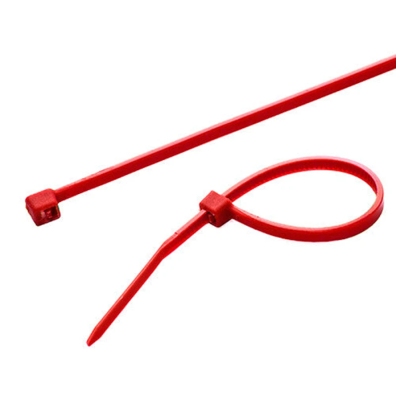 Image of Cablenet Cablenet Cabletie 2.5mm x 100mm Red (PK 100) CTIE1-1RD