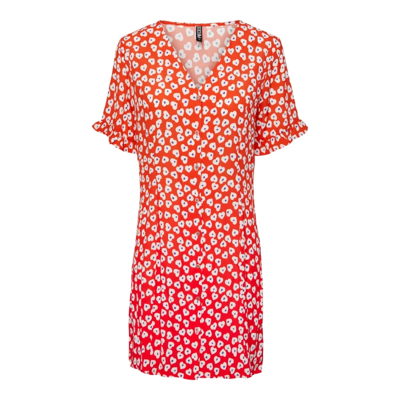 Image of Pieces Womens dress Pieces Taylor Blanc Female S