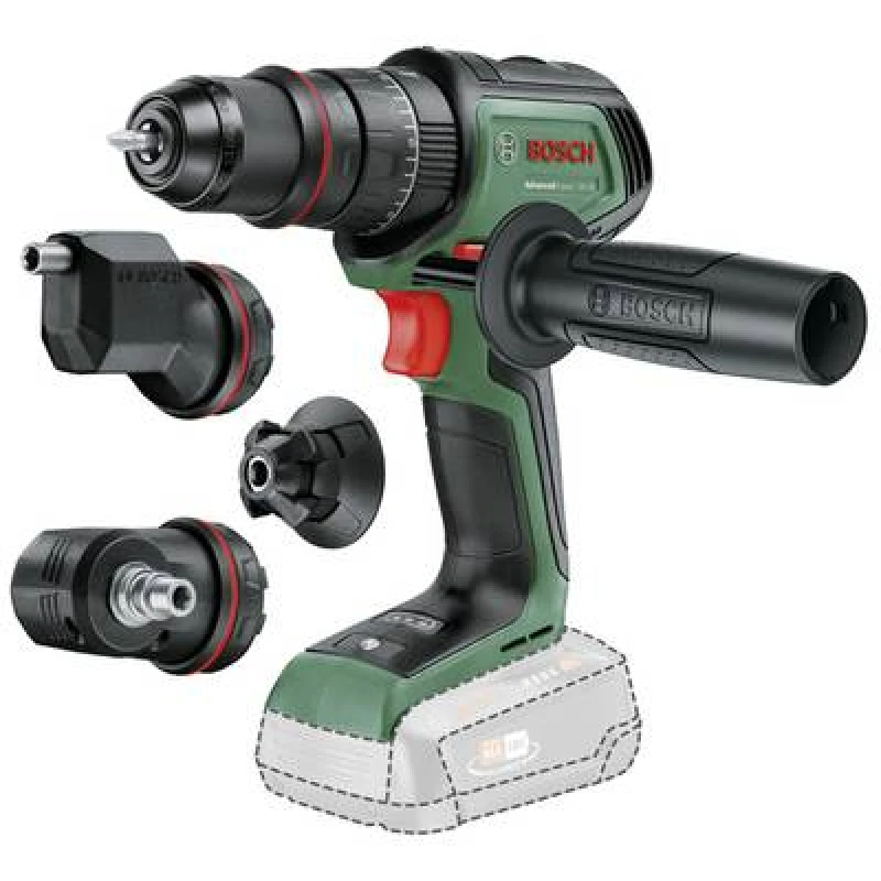 Image of Bosch Home and Garden Bosch Home and Garden AdvancedImpact 18V-80 QuickSnap -Cordless hammer drill 06039E2103