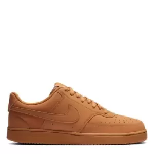 Image of Nike Court Vision Mens Trainers - Brown