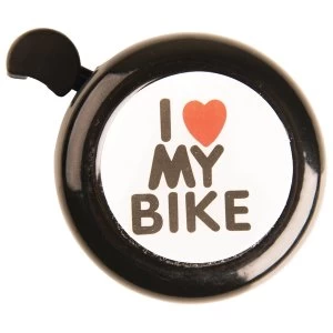 Image of Adie I Love My Bike Black Classic Bell