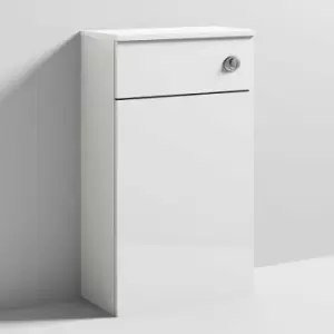 Image of Nuie - Athena Back to Wall wc Toilet Unit 500mm Wide - Gloss White