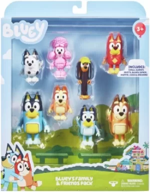 Image of Bluey's Family And Friends Figure