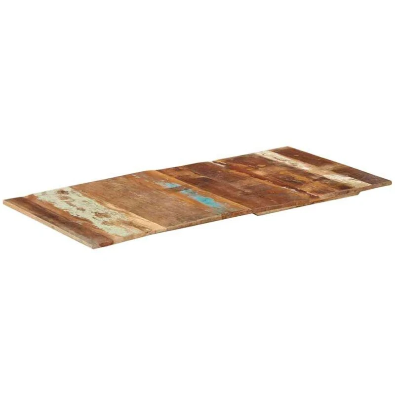 Image of VIDAXL Rectangular Table Top 60x120cm 15-16mm Solid Reclaimed Wood Vidaxl 8719883793948