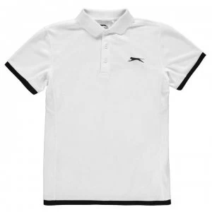Image of Slazenger Court Polo Shirt Junior Boys - White