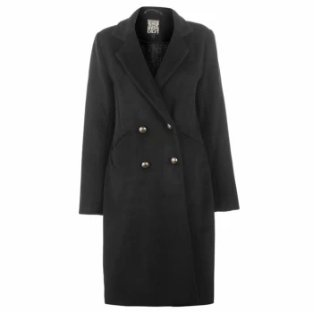 Image of Biba Military Coat - Black