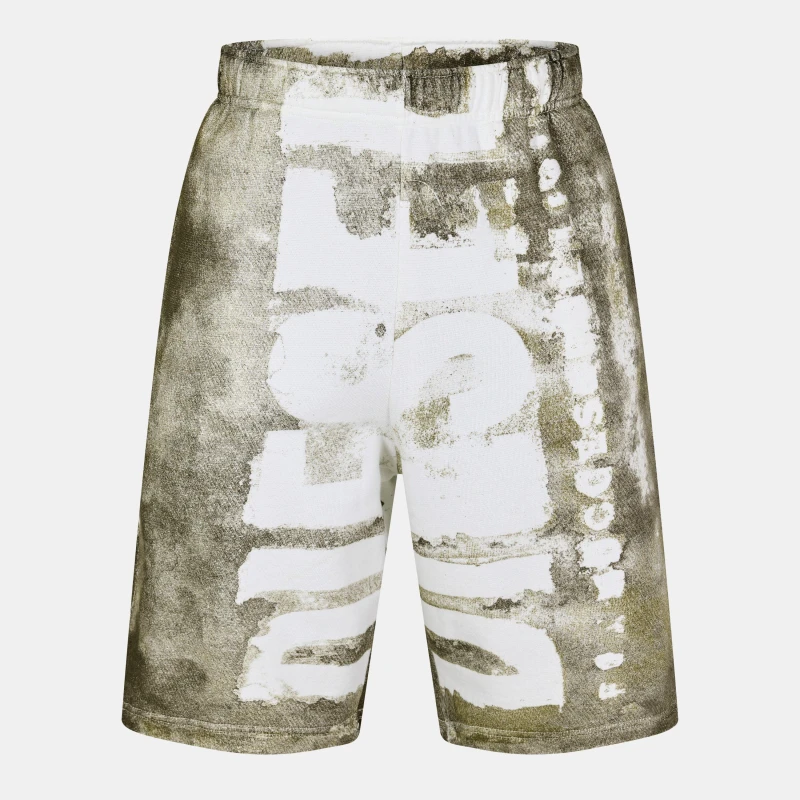 Image of Diesel Mens Fleece Jogger Shorts Beech male S