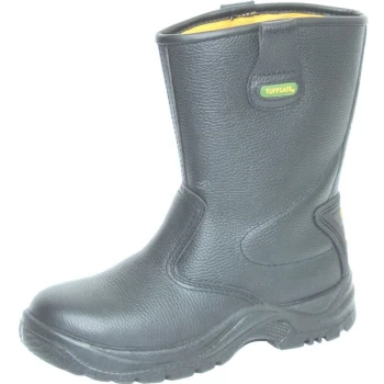 Image of Rigger Boot S3 Lined W/Resist Black RAT07 SZ.7 - Tuffsafe