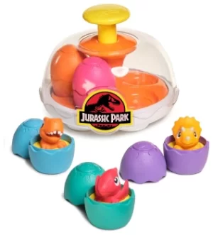 Image of Jurassic World Spin and Hatch Dino Eggs Playset