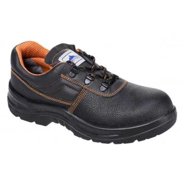 Image of Portwest Steelite Ultra S1P Safety Shoes FW85BKR44 Colour: Black