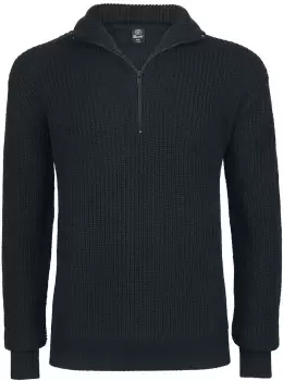 Image of Brandit Marine Troyer Knit jumper black