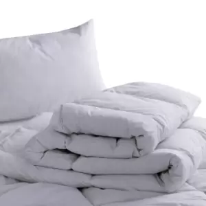 Image of Belledorm Hotel Duck Plain Duvet (King) (White)
