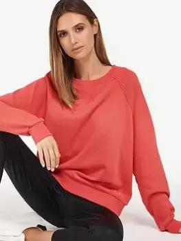 Image of Barbour International Fenway Overlayer Sweatshirt - Orange