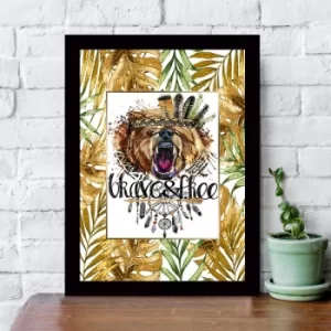 Image of SC0597755813 Multicolor Decorative Framed MDF Painting