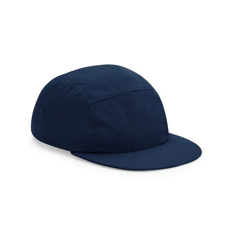 Image of Beechfield Beechfield Men 5 Panel Camper Cap in Navy Navy One Size Male 5063300787977