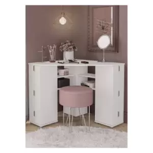 Image of Olivia Corner Dressing Table with Storage