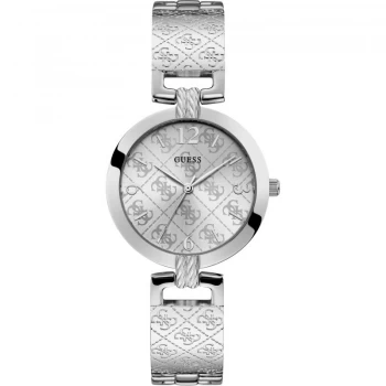 Image of Guess Silver 'G Luxe' Watch - W1228L1