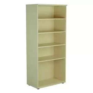 Image of Jemini Wooden Bookcase 800x450x1800mm Maple KF811008 KF811008