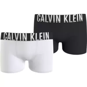 Image of Calvin Klein 2 Pack IP Trunks - Black