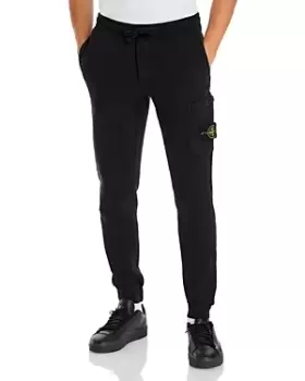 Image of Stone Island Fleece Cargo Jogger Pants