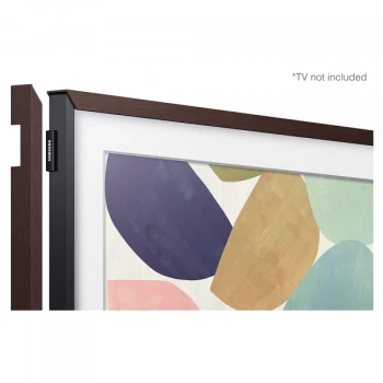 Image of VGSCFT75BW Customisable Bezel for The Frame 75" TV - Brown