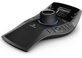 Image of SpaceMouse Enterprise - Left-hand - USB Type-A - Black