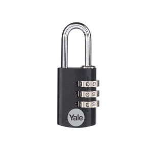 Image of Yale Locks Aluminium Combination Padlock 20mm