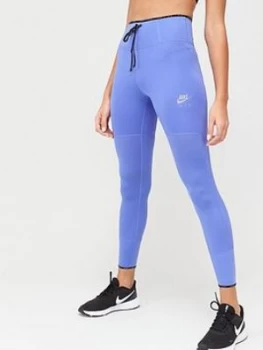 Image of Nike Air Running Leggings - Sapphire