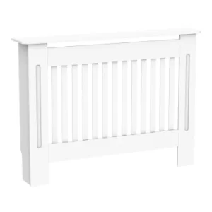Image of HOMCOM (112 x 81 x 19 cm) MDF Radiator Cover-White