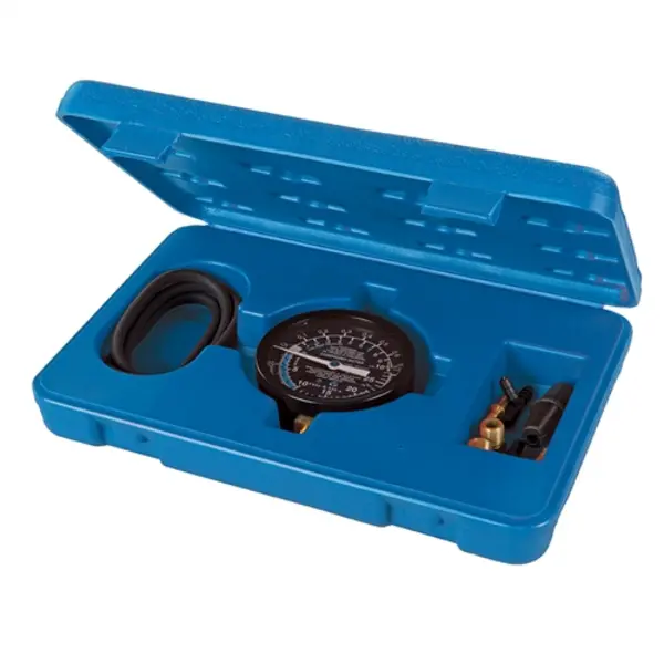 Image of Silverline Vacuum & Fuel Pump Pressure Test Gauge - 0 - 10psig / 0 - 25Hg 791008