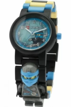 Image of Childrens LEGO Ninjago Time Twins Nya Minifigure Link Watch 8020912