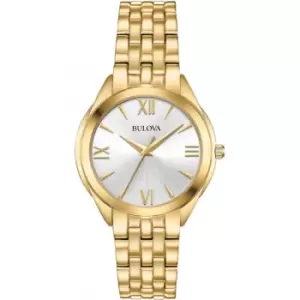 Image of Ladies Bulova Stainless Steel Classic Dress