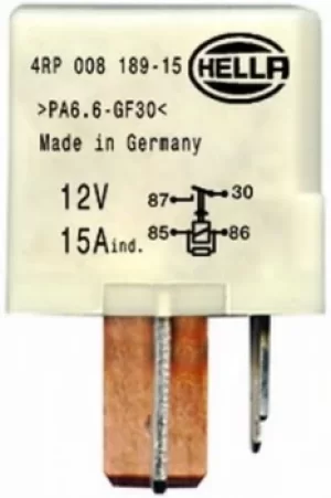 Image of Flasher Unit Relay 4RP008189-151 by Hella