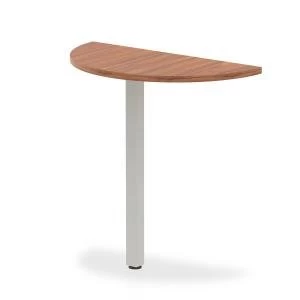 Image of Trexus Conference D End 800mm Width Walnut Ref I000135