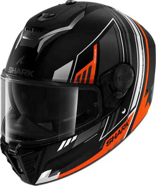 Image of Shark Spartan RS Byhron Mat Black Orange Chrom KOU Full Face Helmet L