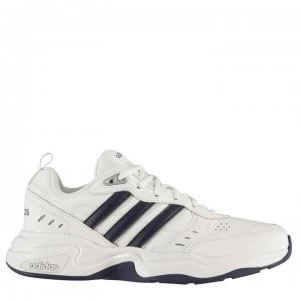 Image of adidas adidas Strutter Trainers Mens - Wht/Navy/Grey