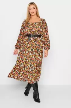 Image of Midaxi Smock Dress