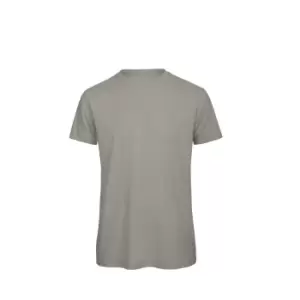 Image of B&C Mens Favourite Organic Cotton Crew T-Shirt (L) (Light Grey)