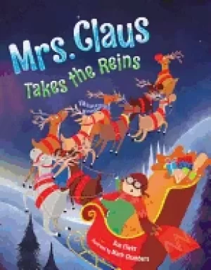 Image of mrs claus takes the reins